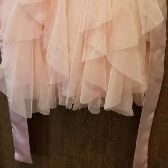 Girls Pink Bonnie Jean dress - Picture 3 of 5